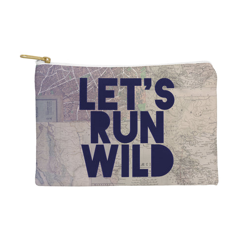Leah Flores Lets Run Wild X Maps Pouch