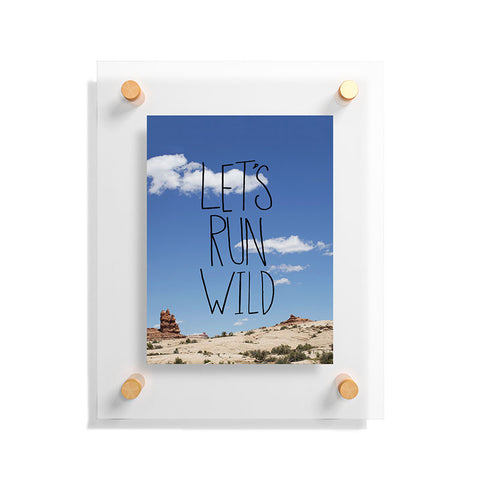 Leah Flores Lets Run Wild X Moab Floating Acrylic Print