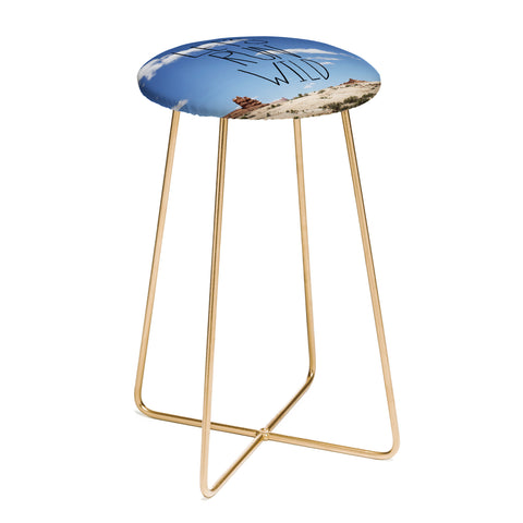 Leah Flores Lets Run Wild X Moab Counter Stool