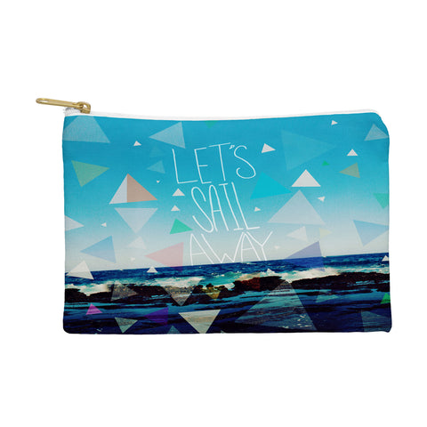 Leah Flores Lets Sail Away Pouch
