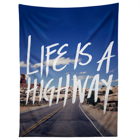 Leah Flores Life Is A Highway Tapestry