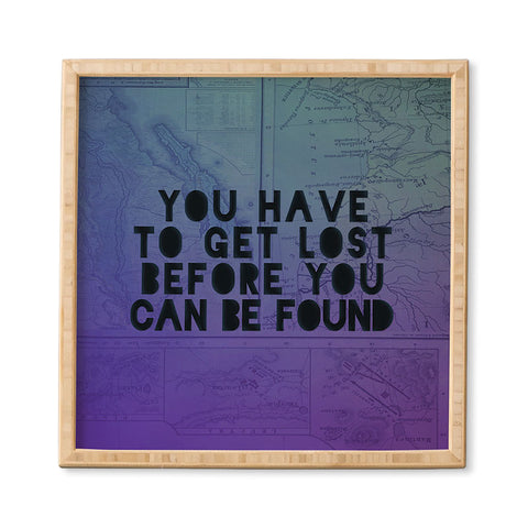 Leah Flores Lost x Found Framed Wall Art