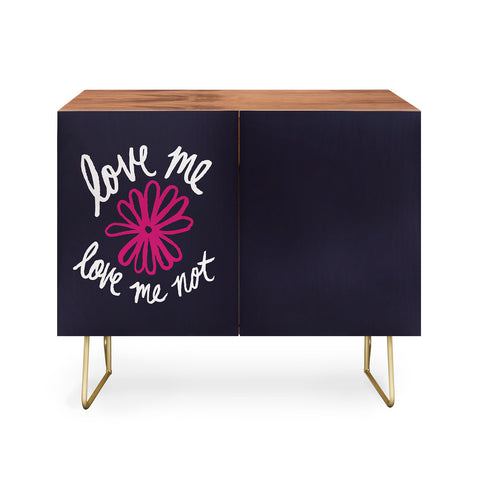 Leah Flores Love Me Love Me Not Credenza