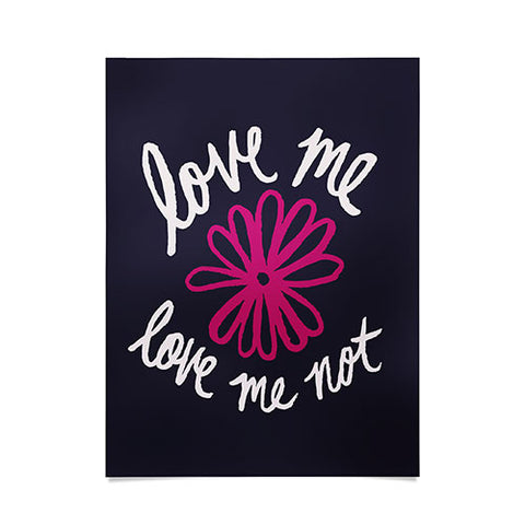 Leah Flores Love Me Love Me Not Poster