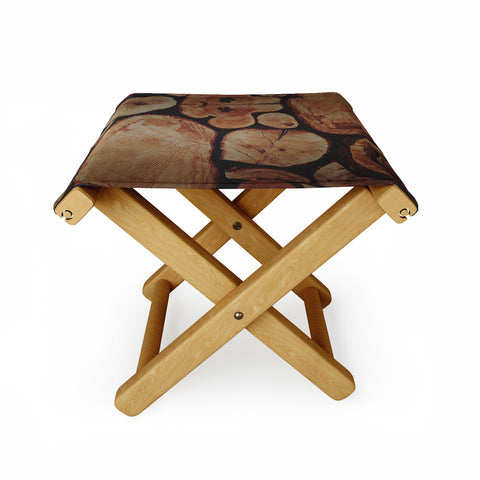 Leah Flores Lumberjack Folding Stool