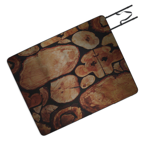 Leah Flores Lumberjack Picnic Blanket