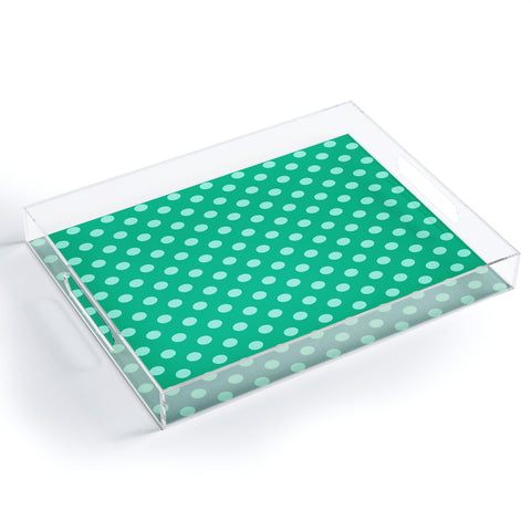 Leah Flores Minty Freshness Acrylic Tray