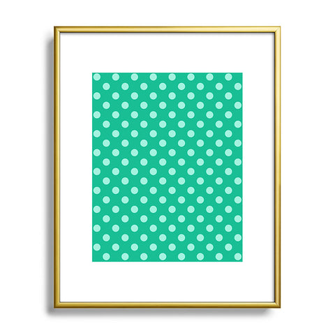 Leah Flores Minty Freshness Metal Framed Art Print
