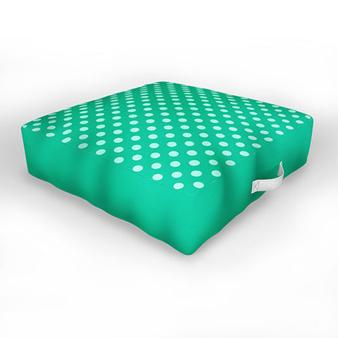 Leah Flores Minty Freshness Outdoor Floor Cushion