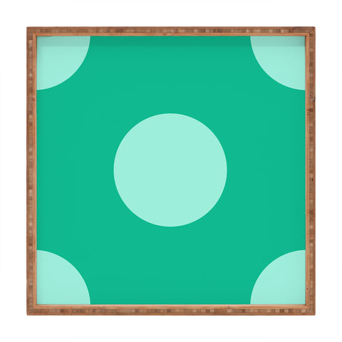 Leah Flores Minty Freshness Square Tray