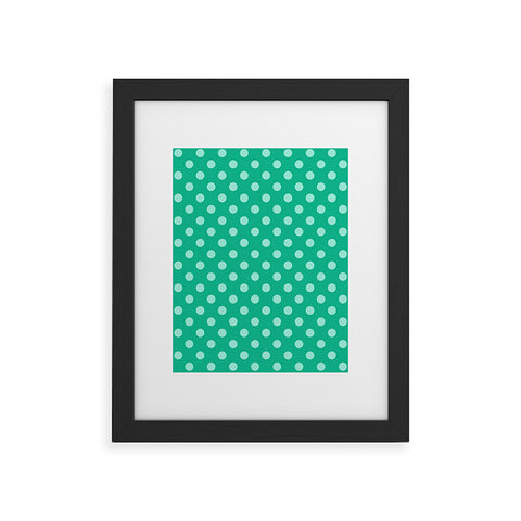 Leah Flores Minty Freshness Framed Art Print