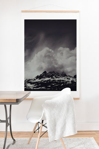Leah Flores Mountain Art Print And Hanger