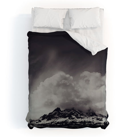 Leah Flores Mountain Duvet Cover