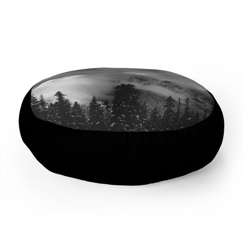 Leah Flores Mountain Majesty Floor Pillow Round