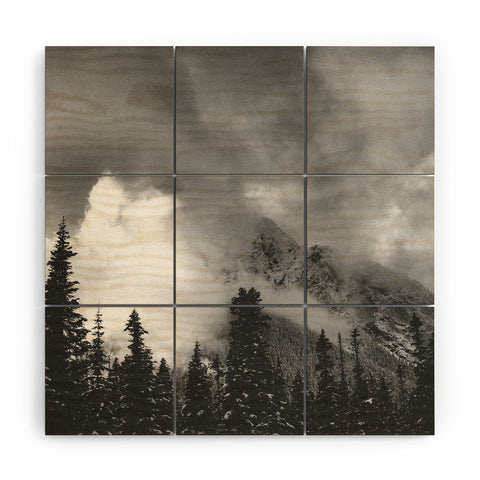 Leah Flores Mountain Majesty Wood Wall Mural