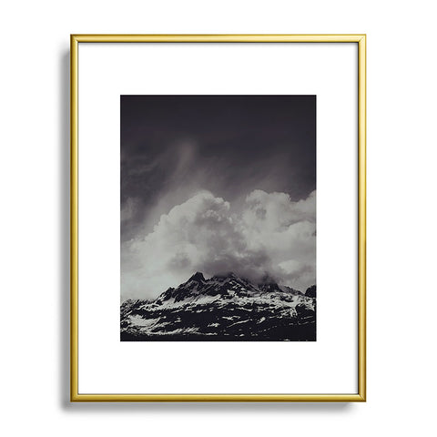 Leah Flores Mountain Metal Framed Art Print