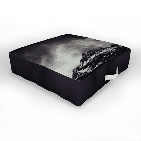 Leah Flores Mountain Outdoor Floor Cushion