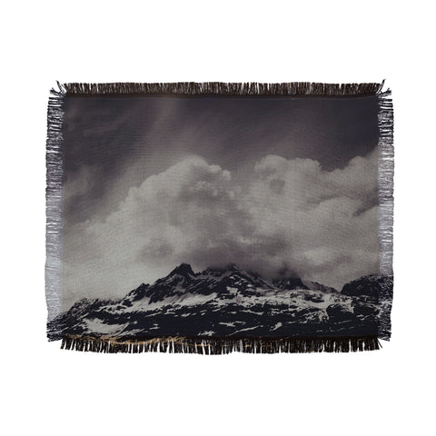 Leah Flores Mountain Throw Blanket