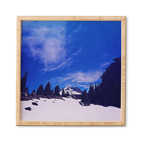 Leah Flores Mt Hood Framed Wall Art