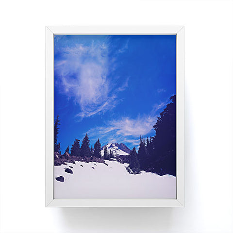 Leah Flores Mt Hood Framed Mini Art Print