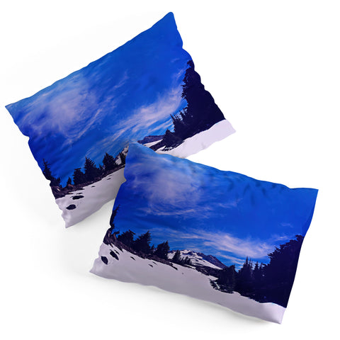 Leah Flores Mt Hood Pillow Shams
