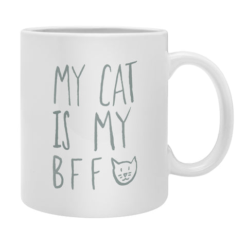 Leah Flores My Cat Is My BFF Coffee Mug