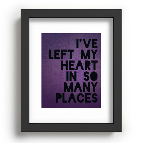 Leah Flores My Heart Recessed Framing Rectangle