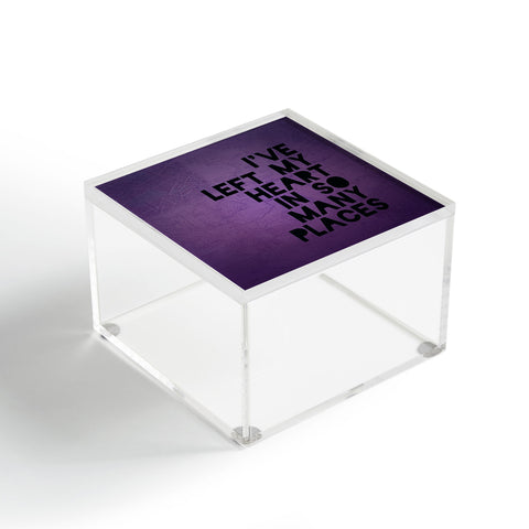 Leah Flores My Heart Acrylic Box