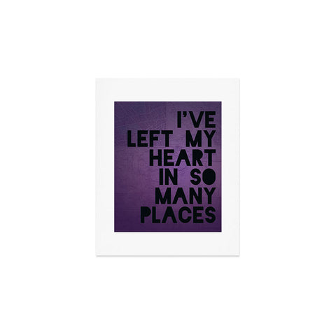 Leah Flores My Heart Art Print