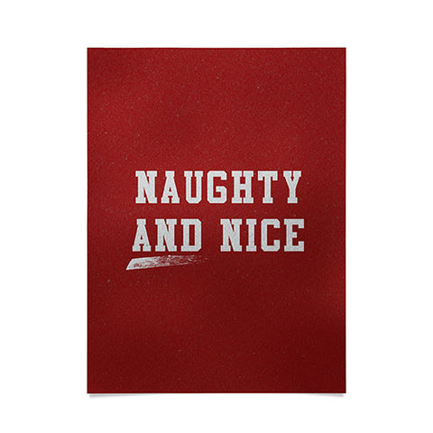 Leah Flores Naughty and Nice Poster