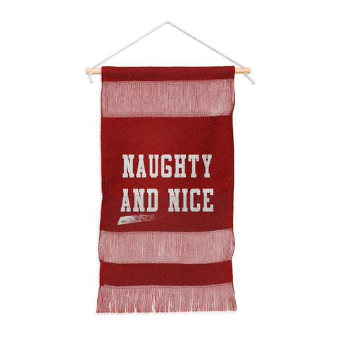 Leah Flores Naughty and Nice Wall Hanging Portrait