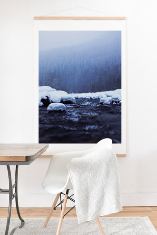 Leah Flores Nisqually River Art Print And Hanger