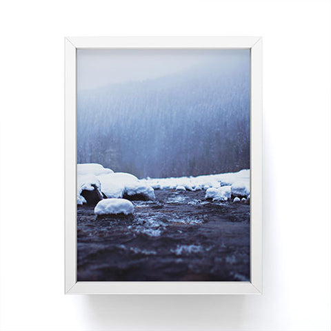 Leah Flores Nisqually River Framed Mini Art Print