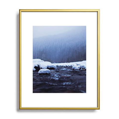 Leah Flores Nisqually River Metal Framed Art Print