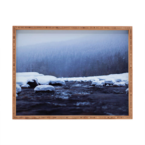 Leah Flores Nisqually River Rectangular Tray