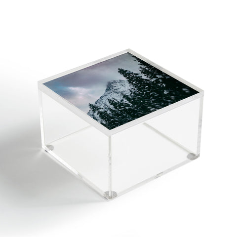 Leah Flores North Cascade Winter Acrylic Box