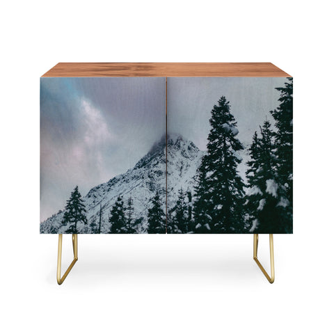 Leah Flores North Cascade Winter Credenza
