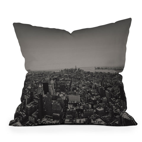Leah Flores NYC Throw Pillow