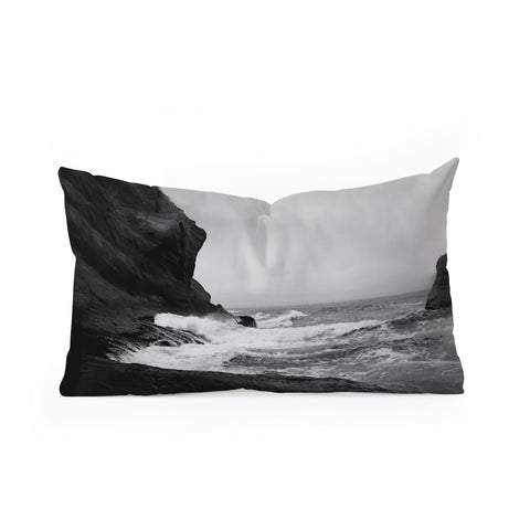 Leah Flores Ocean 1 Oblong Throw Pillow