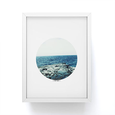 Leah Flores Ocean Blue Framed Mini Art Print