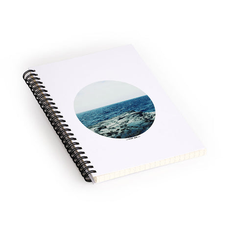 Leah Flores Ocean Blue Spiral Notebook