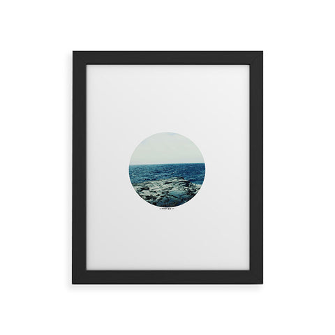 Leah Flores Ocean Blue Framed Art Print