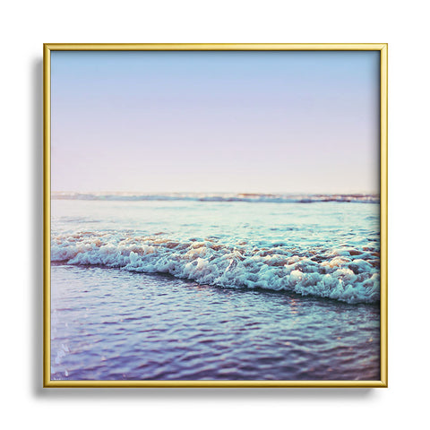 Leah Flores Ocean Dreamer Metal Square Framed Art Print