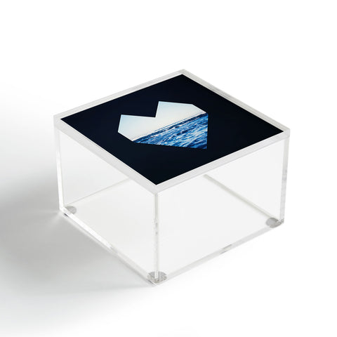 Leah Flores Ocean Heart Acrylic Box