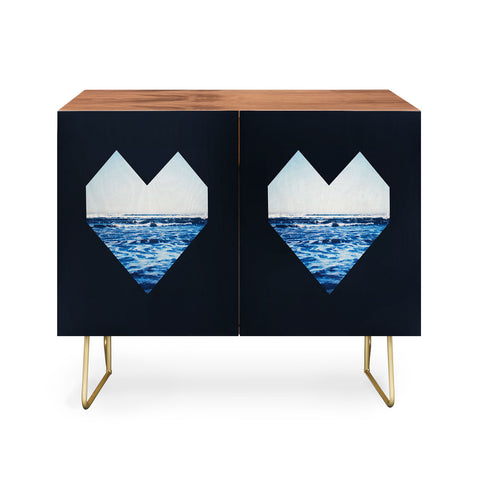 Leah Flores Ocean Heart Credenza
