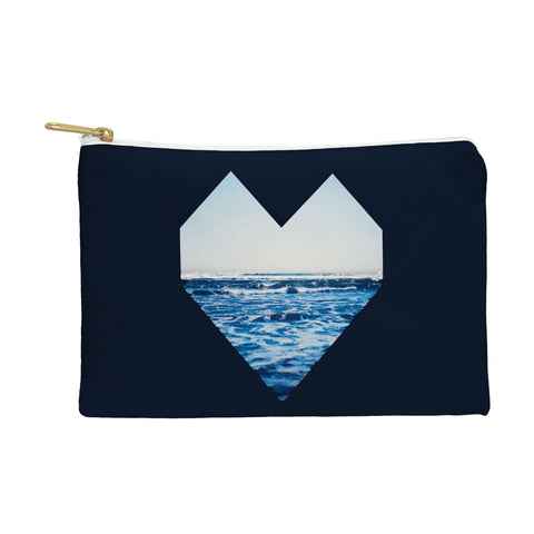 Leah Flores Ocean Heart Pouch