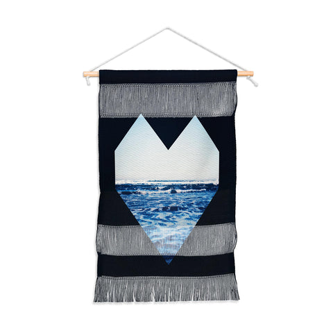 Leah Flores Ocean Heart Wall Hanging Portrait