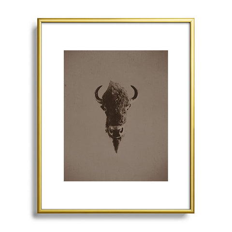 Leah Flores Old West Metal Framed Art Print