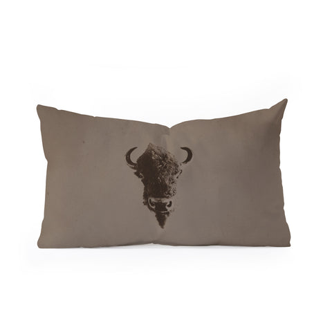 Leah Flores Old West Oblong Throw Pillow