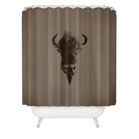 Leah Flores Old West Shower Curtain